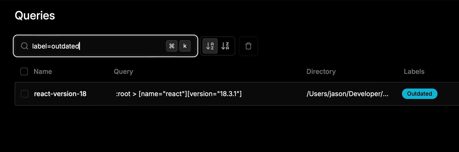 A syntax showcase of using key value pairs